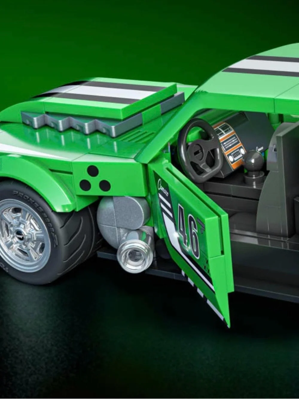 Mattel Brick Shop Hot Wheels Custom ’68 Camaro Building Set